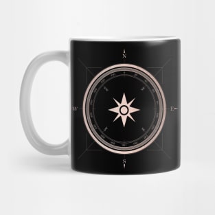 Rose Gold Compass III Mug